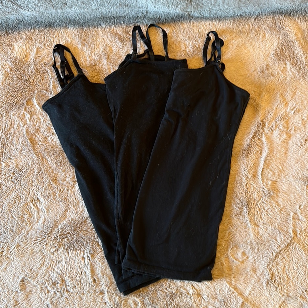 3 Nursing Tanks- Motherhood Maternity- Size Small